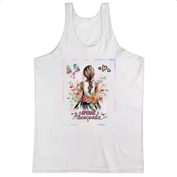 Camiseta Regata Apenas abencoada