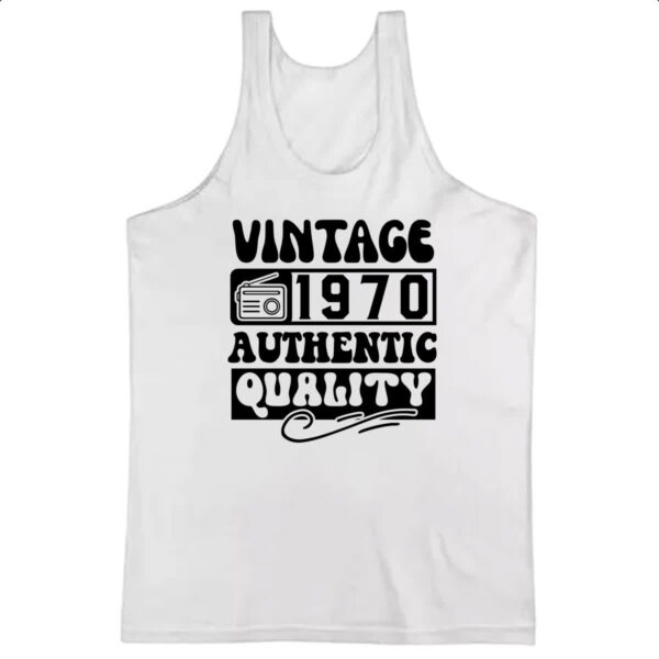 Camiseta Regata Radio Vintage 1970