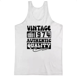 Camiseta Regata Radio Vintage 1974