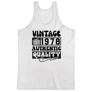 Camiseta Regata Radio Vintage 1978