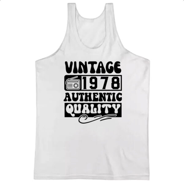 Camiseta Regata Radio Vintage 1978