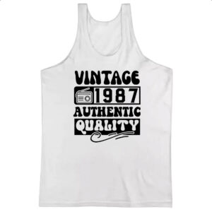 Camiseta Regata Radio Vintage 1987
