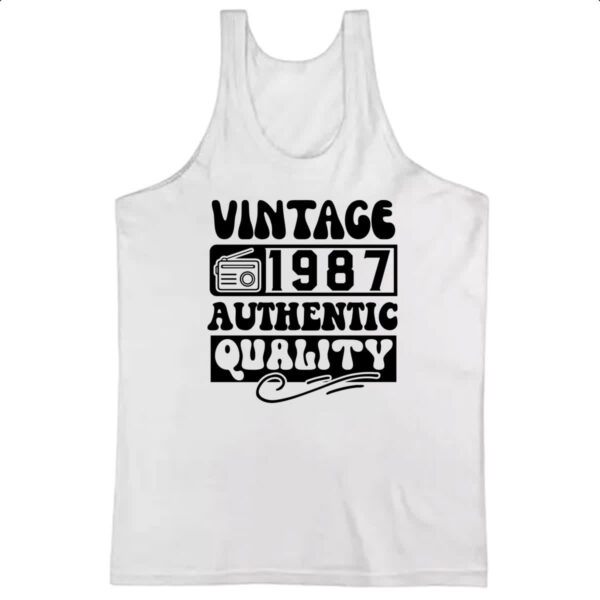 Camiseta Regata Radio Vintage 1987