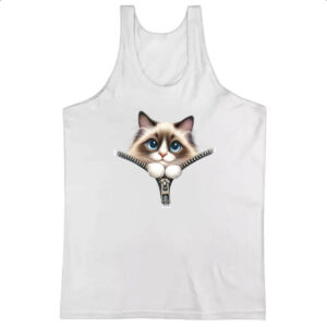 Camiseta Regata Ragdoll no ziper