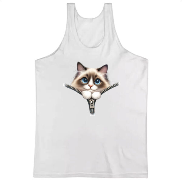 Camiseta Regata Ragdoll no ziper