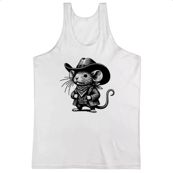 Camiseta Regata Rato cowboy grafite arte