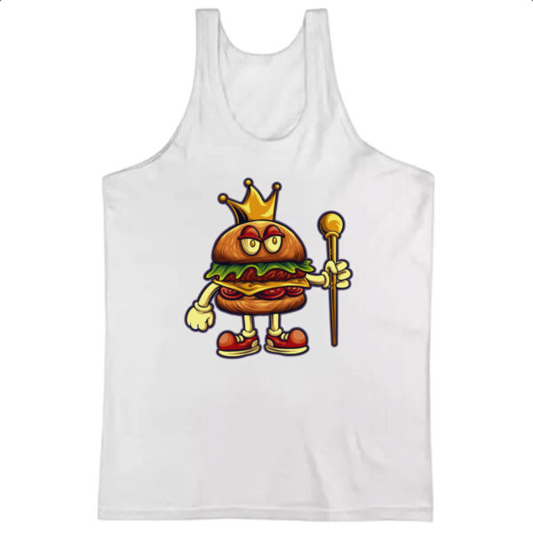 Camiseta Regata Rei Hamburguer