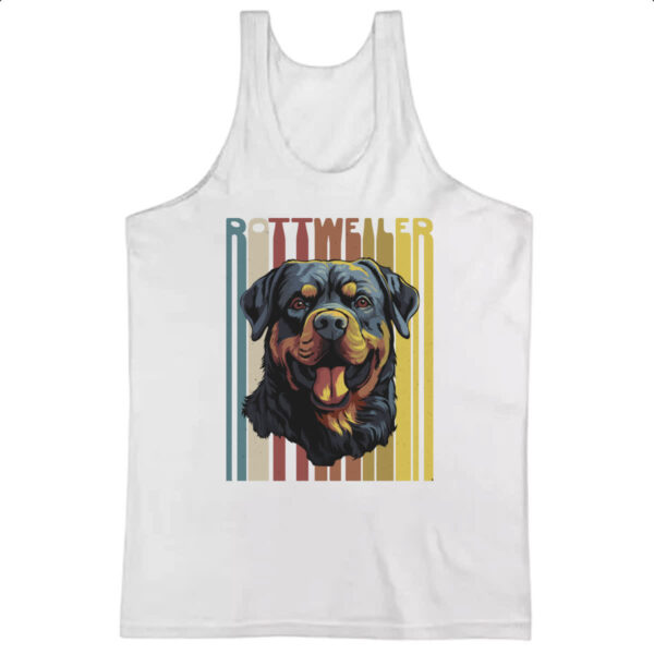 Camiseta Regata Rottweller retro vintage