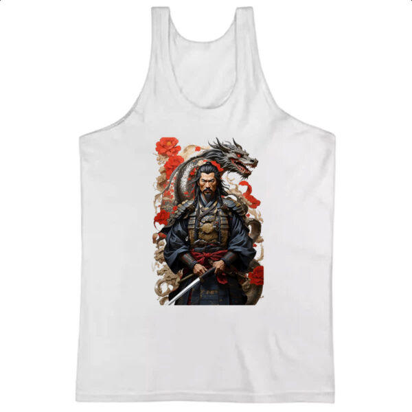 Camiseta Regata Samurai Japones Dragao Milenar