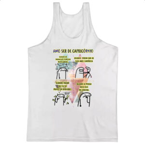 Camiseta Regata Signo Amo ser de Capriconio