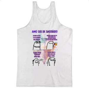 Camiseta Regata Signo Amo ser de Sagitario