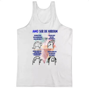 Camiseta Regata Signo Amo ser de Virgem