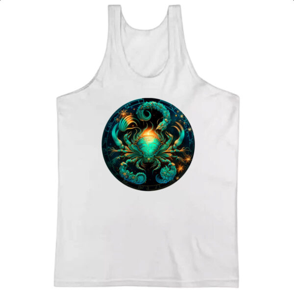 Camiseta Regata Signo de cancer logo de luxo
