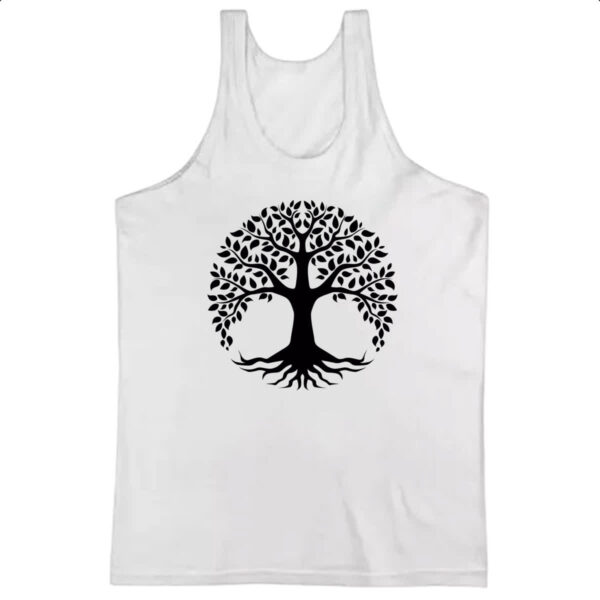 Camiseta Regata Arvore da vida preta