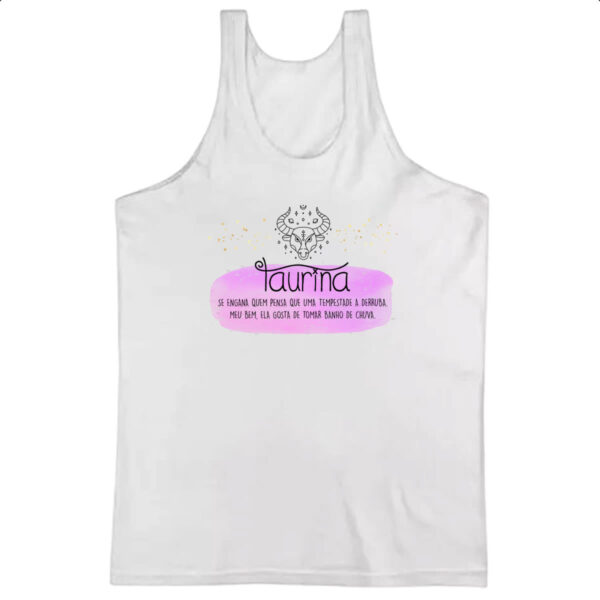 Camiseta Regata Signo sincero Touro