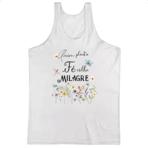 Camiseta Regata Salmos planta fe