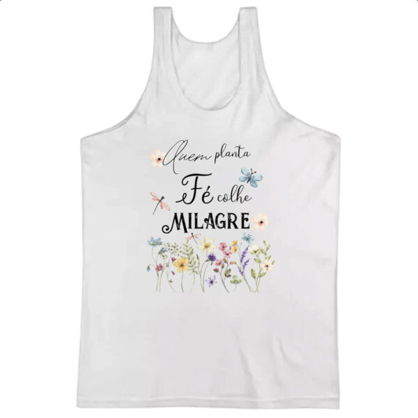 Camiseta Regata Salmos planta fe