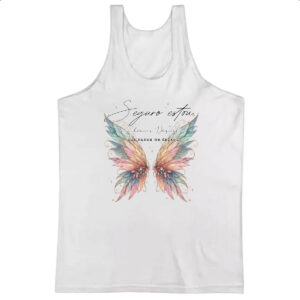 Camiseta Regata Salmos seguro estouu