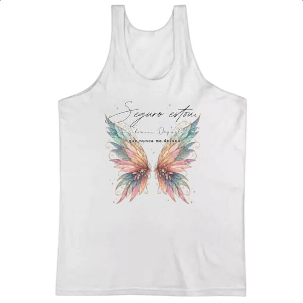 Camiseta Regata Salmos seguro estouu