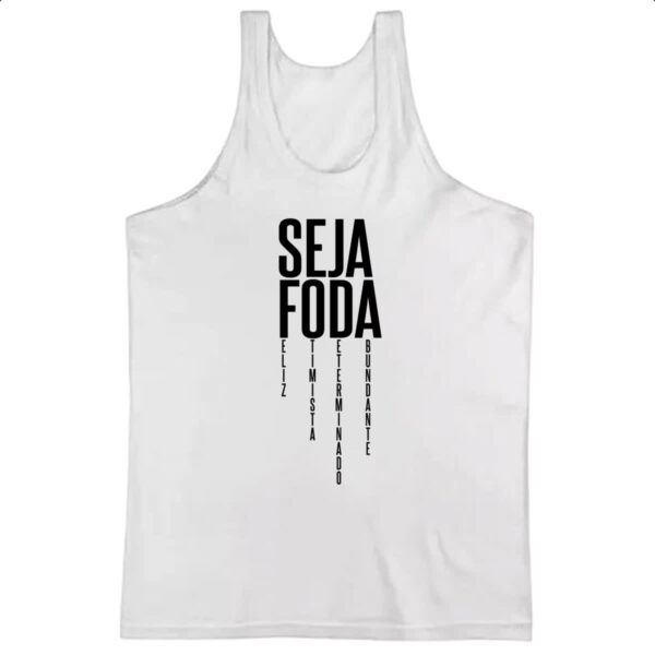 Camiseta Regata Seja F