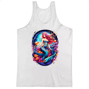 Camiseta Regata Sereia na galaxia