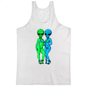 Camiseta Regata Sexy Aliens