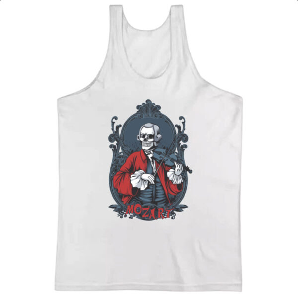 Camiseta Regata Skull Mozart