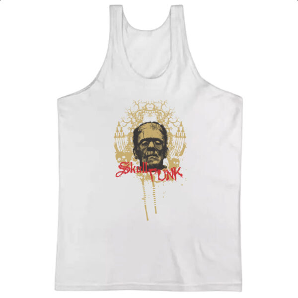Camiseta Regata Skull Punk
