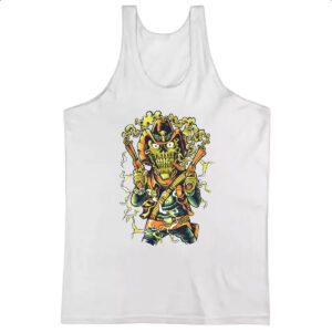 Camiseta Regata Skull faroeste
