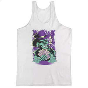 Camiseta Regata Skull poker