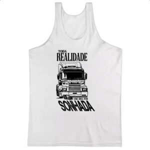 Camiseta Regata Sonho caminhao