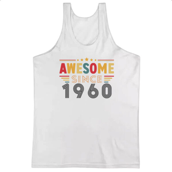 Camiseta Regata Awesome since 1960