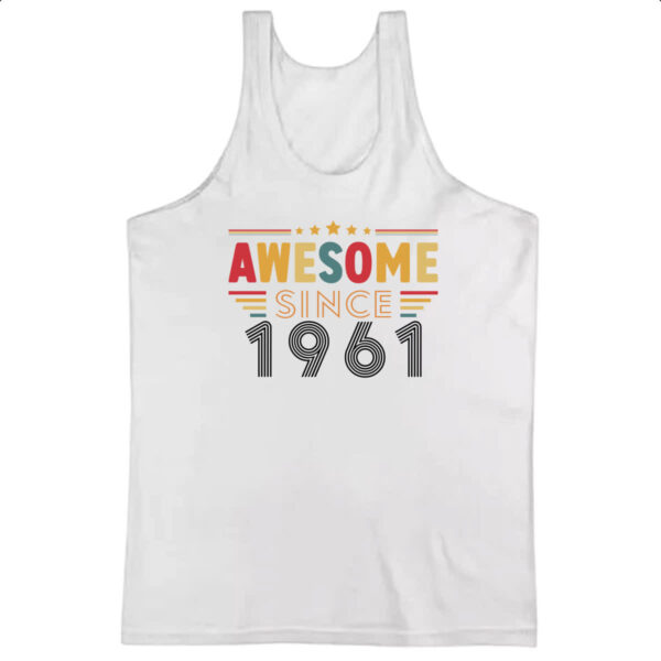 Camiseta Regata Awesome since 1961