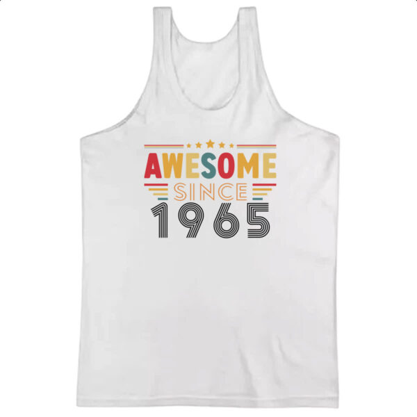 Camiseta Regata Awesome since 1965