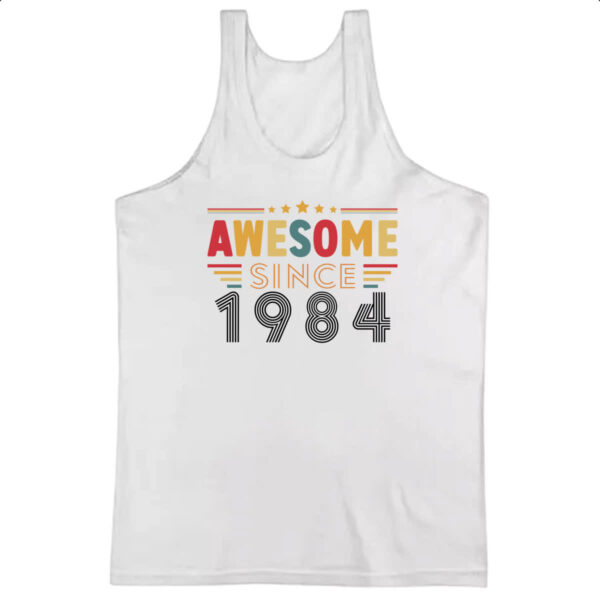 Camiseta Regata Awesome since 1984