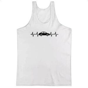 Camiseta Regata Batimento cardiaco carro