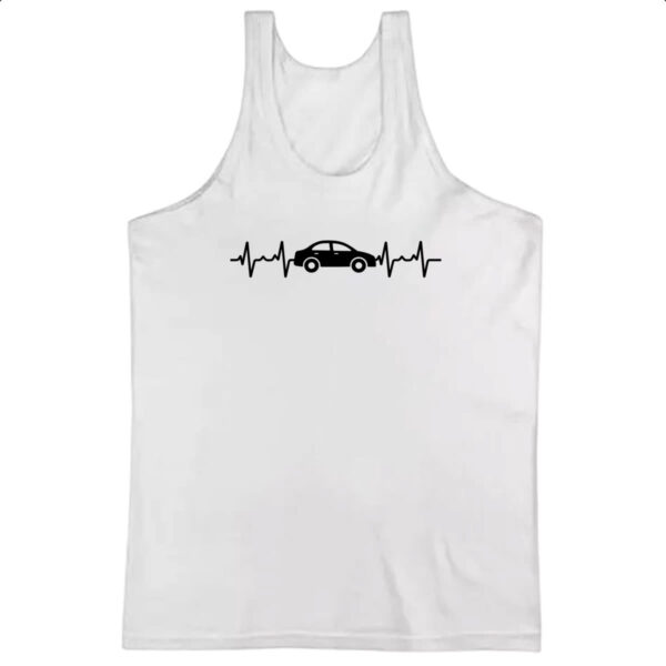Camiseta Regata Batimento cardiaco carro