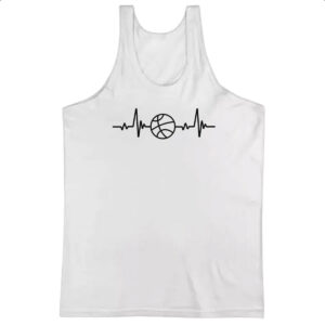 Camiseta Regata Batimento cardiaco por Basquete