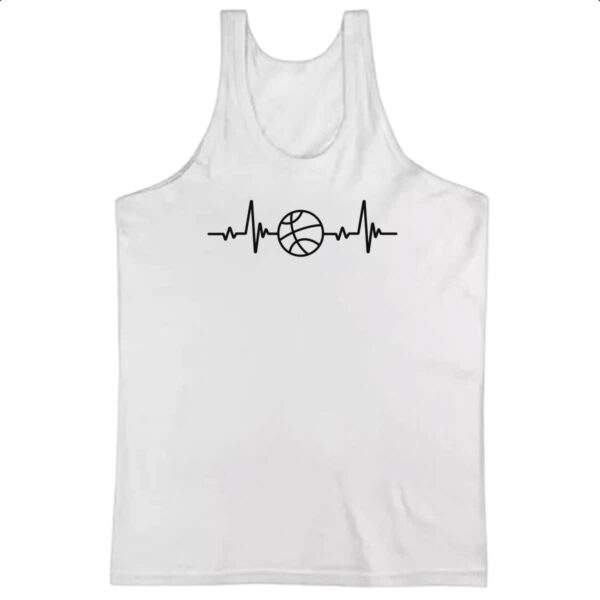 Camiseta Regata Batimento cardiaco por Basquete