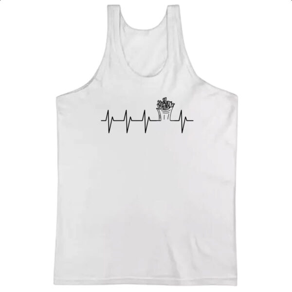 Camiseta Regata Batimento cardiaco por Batatinha