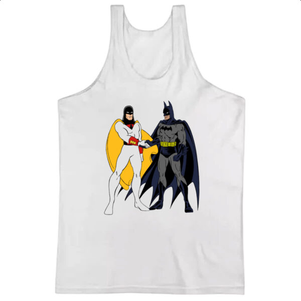 Camiseta Regata Batman encontra Space Ghost