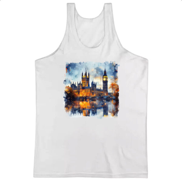Camiseta Regata Big Ben watercolor