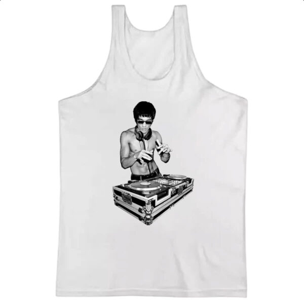 Camiseta Regata Bruce Lee DJ