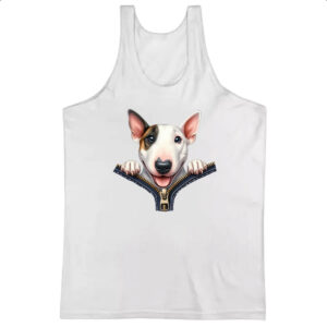 Camiseta Regata Bull Terrier no Ziper