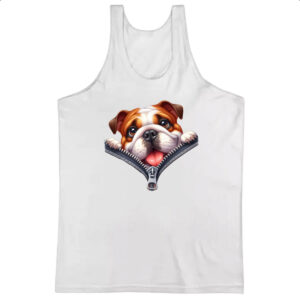 Camiseta Regata Bulldog no Ziper