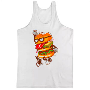 Camiseta Regata Burguer dance