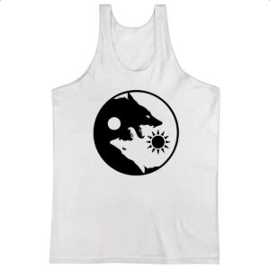 Camiseta Regata Yin e Yang Lobos
