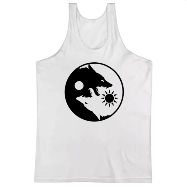 Camiseta Regata Yin e Yang Lobos