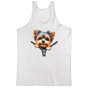 Camiseta Regata Yorkshire Terrier no Ziper