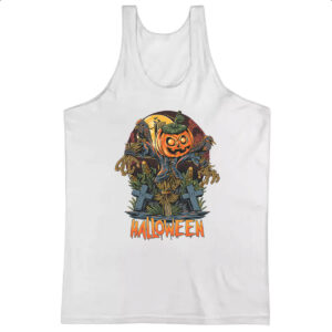 Camiseta Regata Halloween JackPot Espantalho Milharal